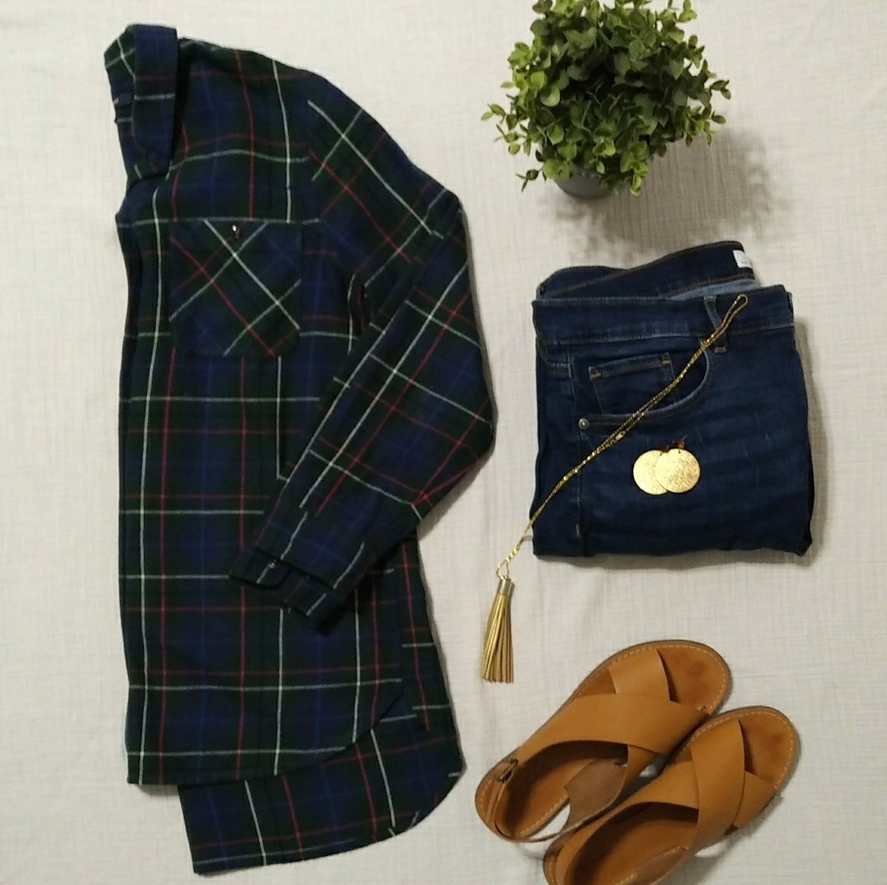 Madewell Ex-Boyfriend Flannel Shirt